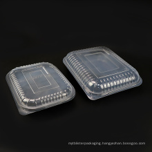 Customize Design Food Take Away Container, Plastic Disposable PP Food Container with Lid